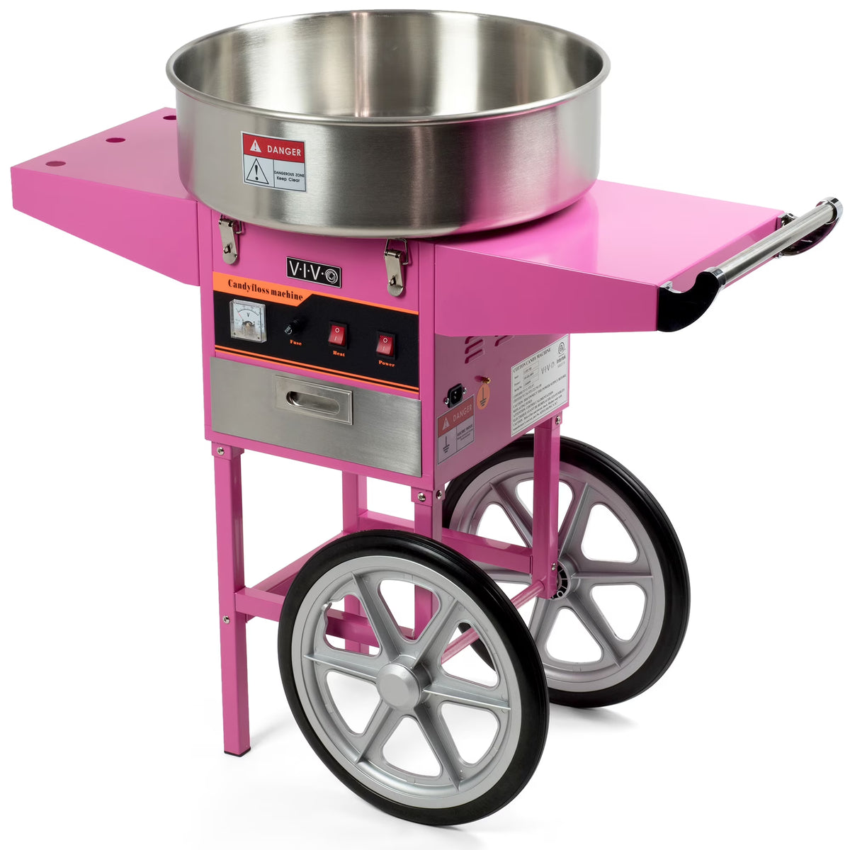 Candy floss machine