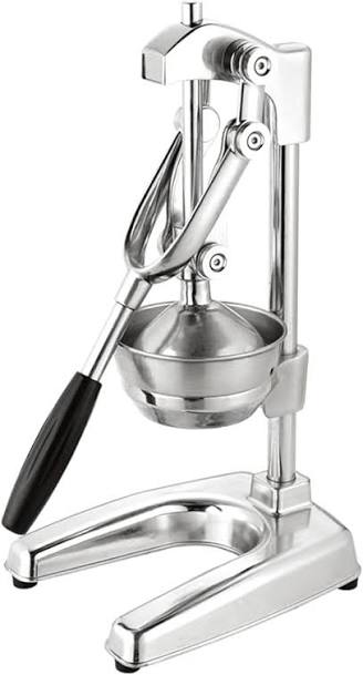 Commercial juice press chrome
